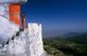 India: A swami surveys the scene from his hermitage, Mount Abu, Rajasthan