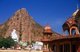 India: The Bala Qila (Alwar Fort) looms above the Palace Complex, Alwar, Rajasthan